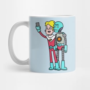 Gary & Hank BFFs selfie Mug